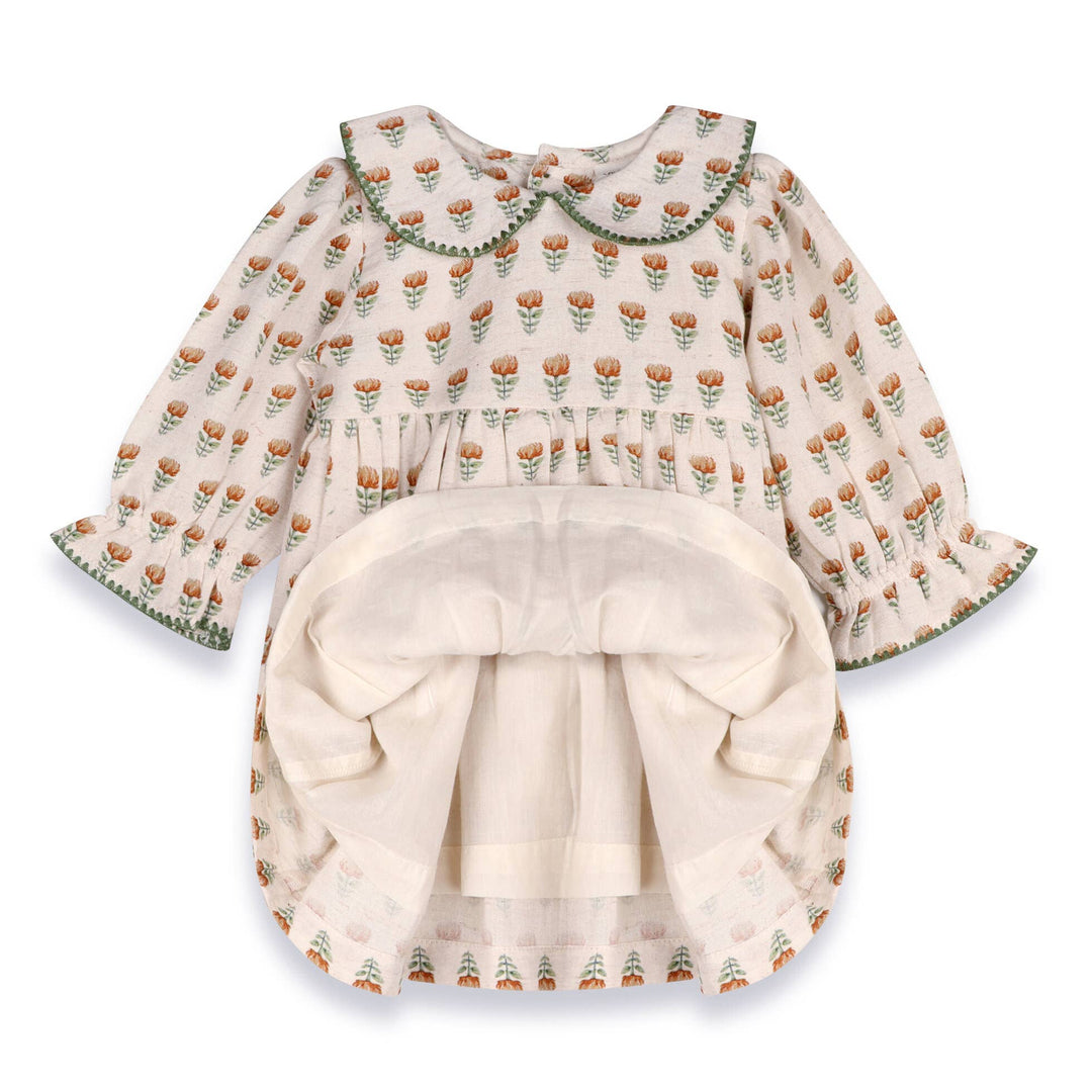 ina block print dress &amp; bloomer