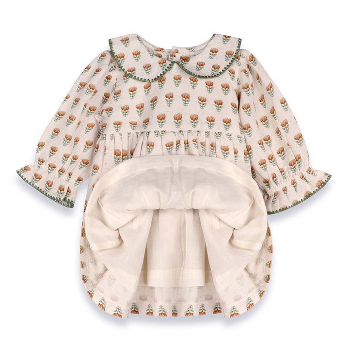 ina block print dress &amp; bloomer