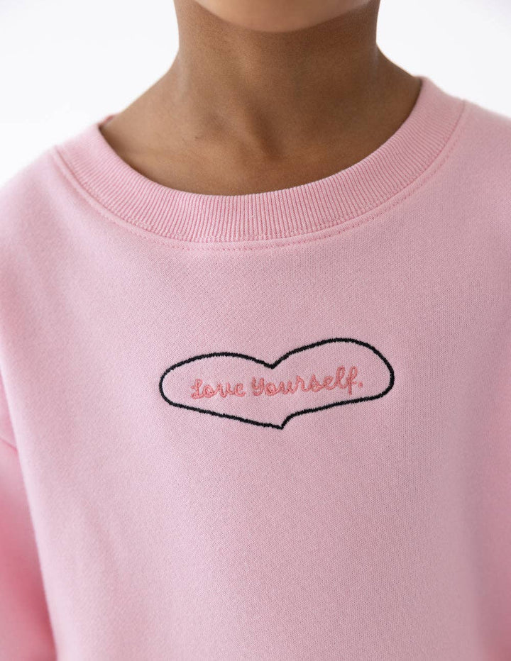 love yourself crewneck