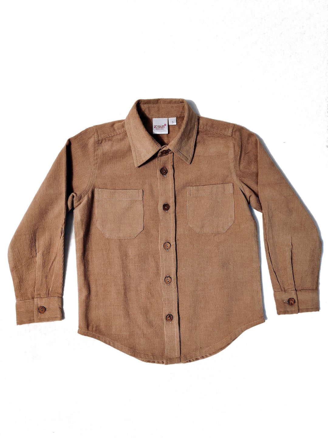 mikey corduroy button down shirt