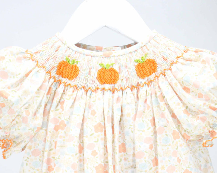pumpkin blossom zoey dress
