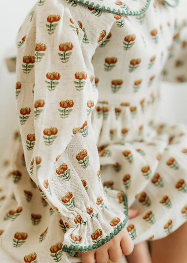 ina block print dress &amp; bloomer