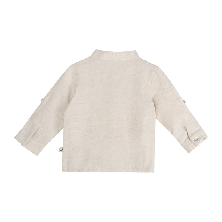 felix hedgehog embroidered shirt