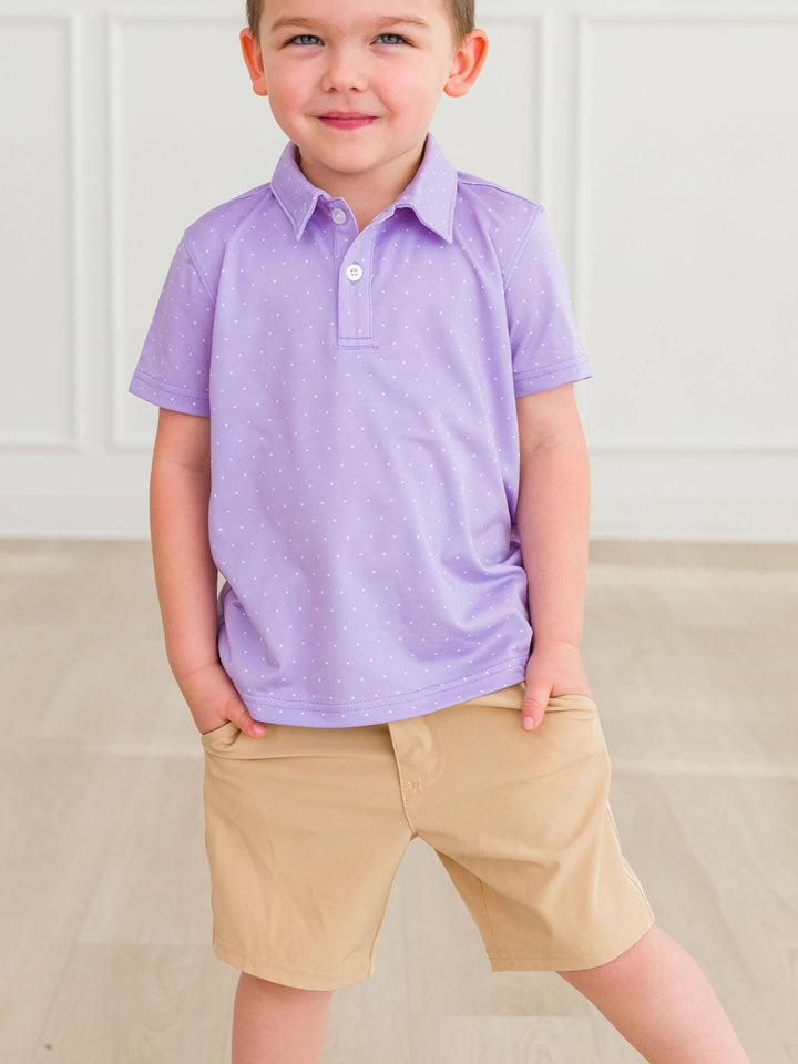 classic khaki performance shorts