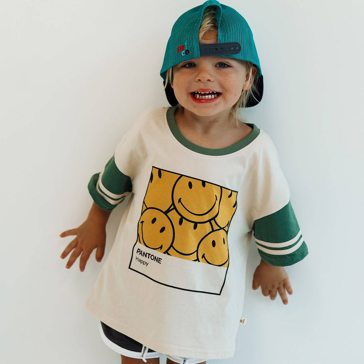pantone green oversized tee