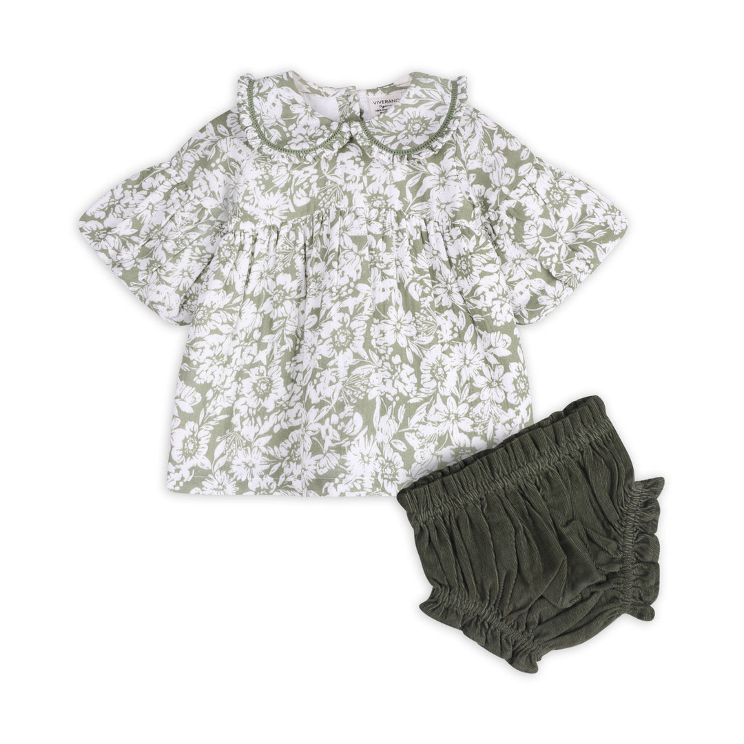 lucille floral dress &amp; bloomer