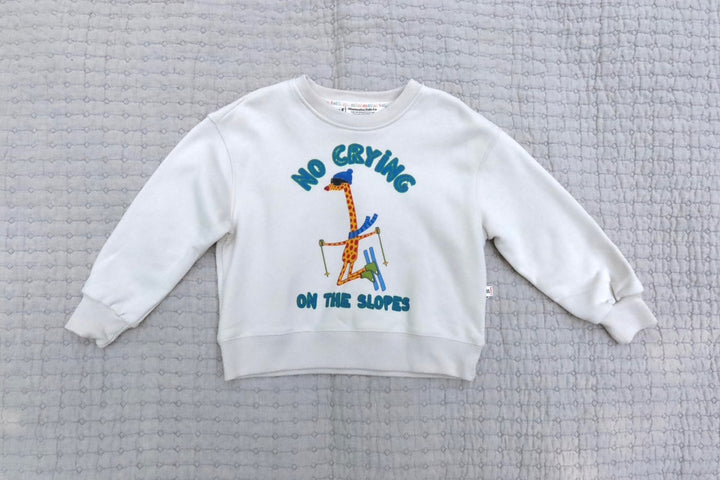 no crying on the slopes pullover
