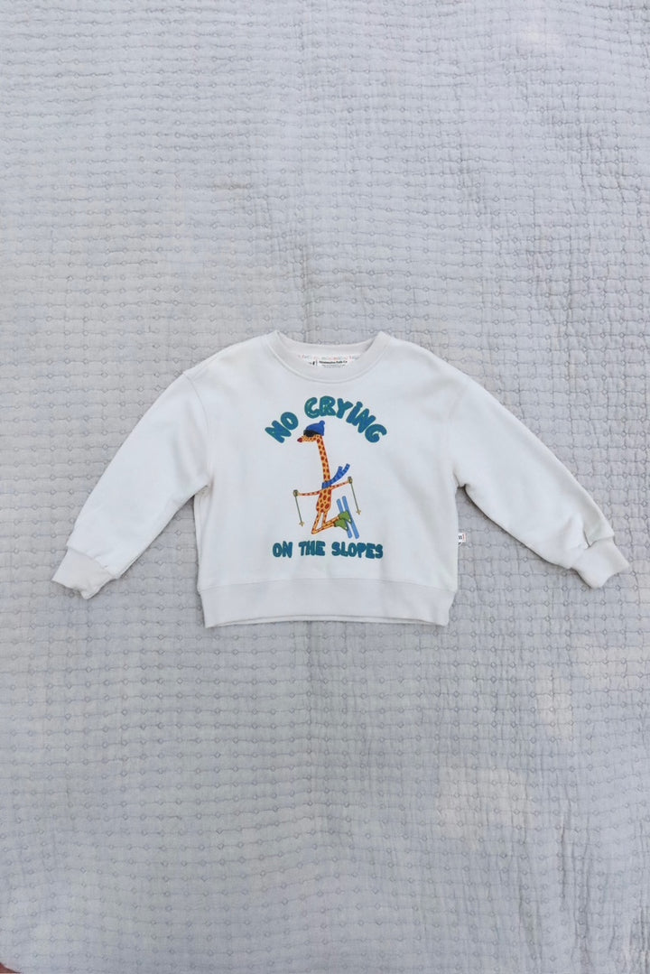 no crying on the slopes pullover