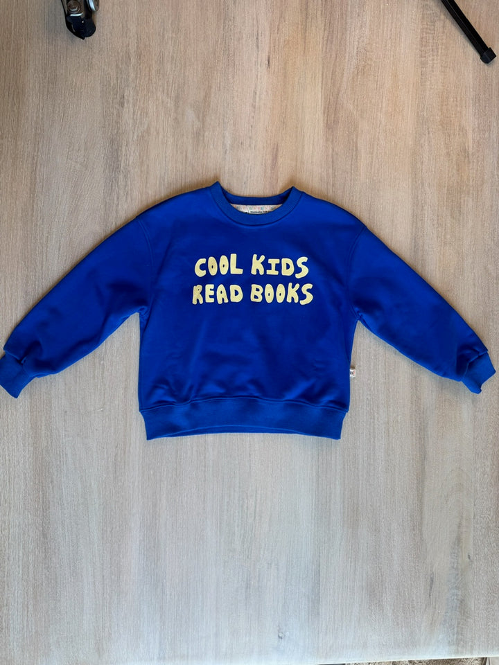 cool kids read books pullover