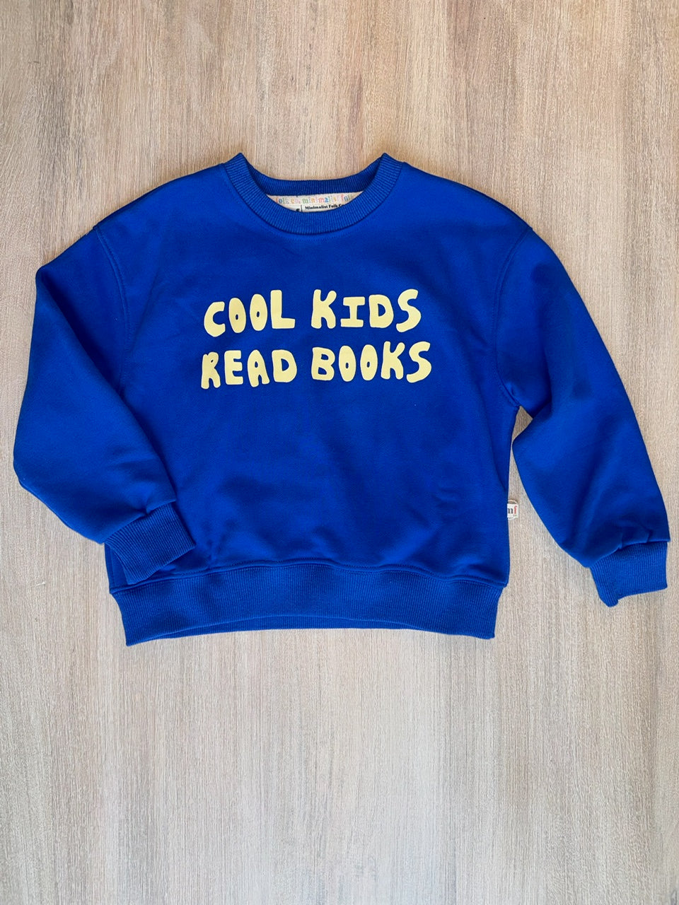 cool kids read books pullover
