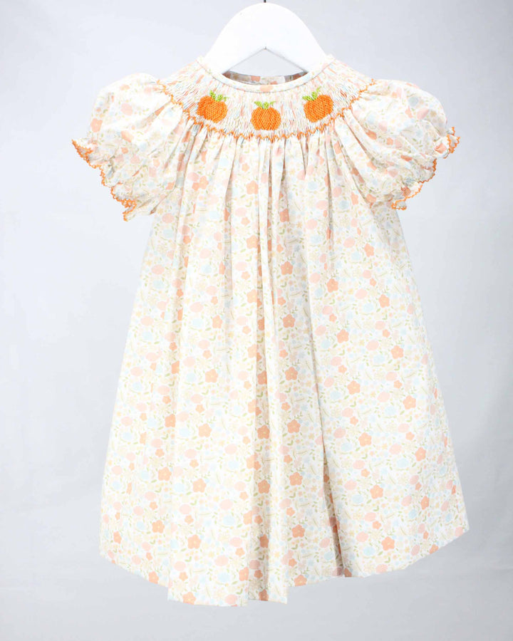 pumpkin blossom zoey dress