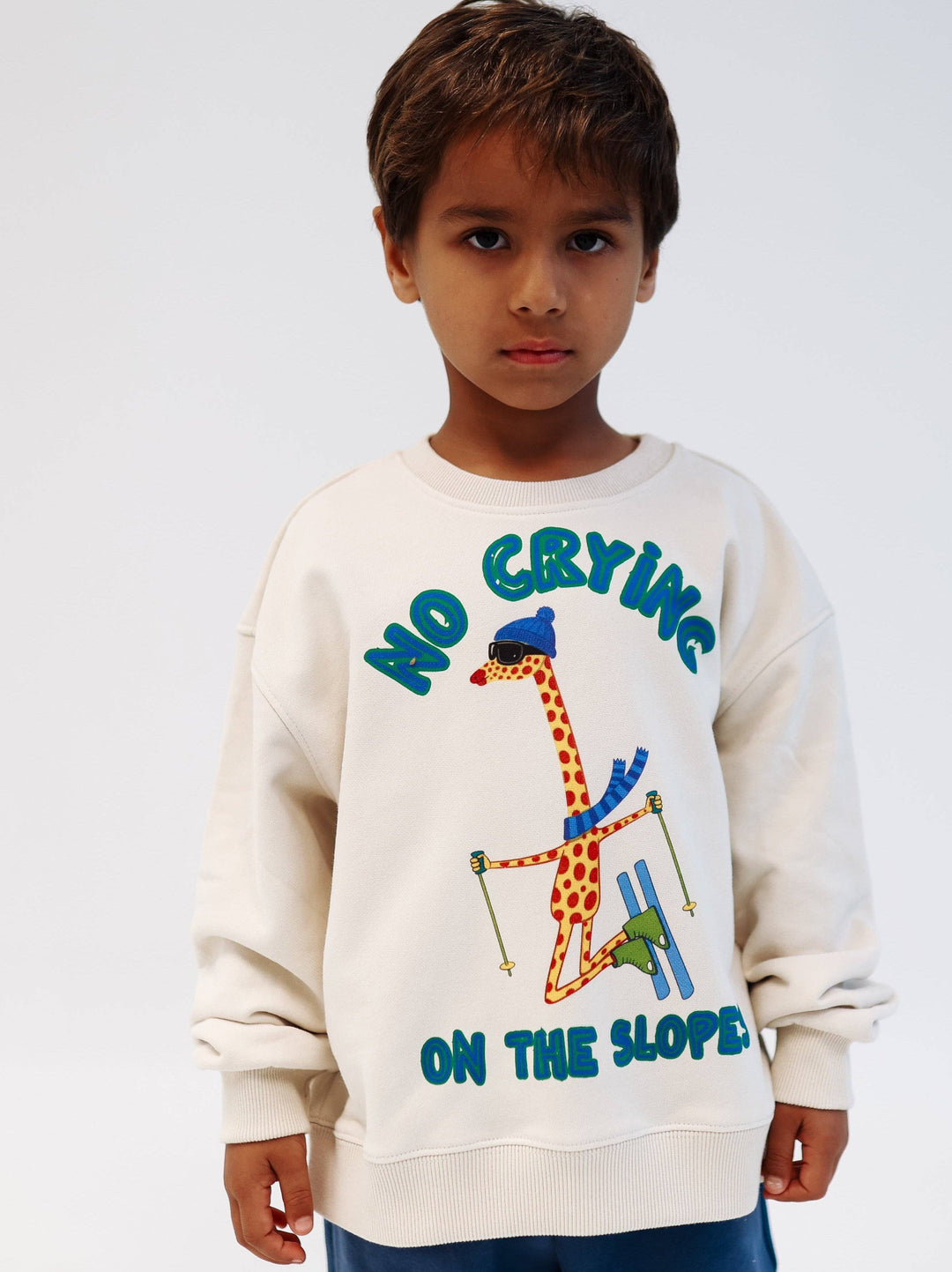 no crying on the slopes pullover