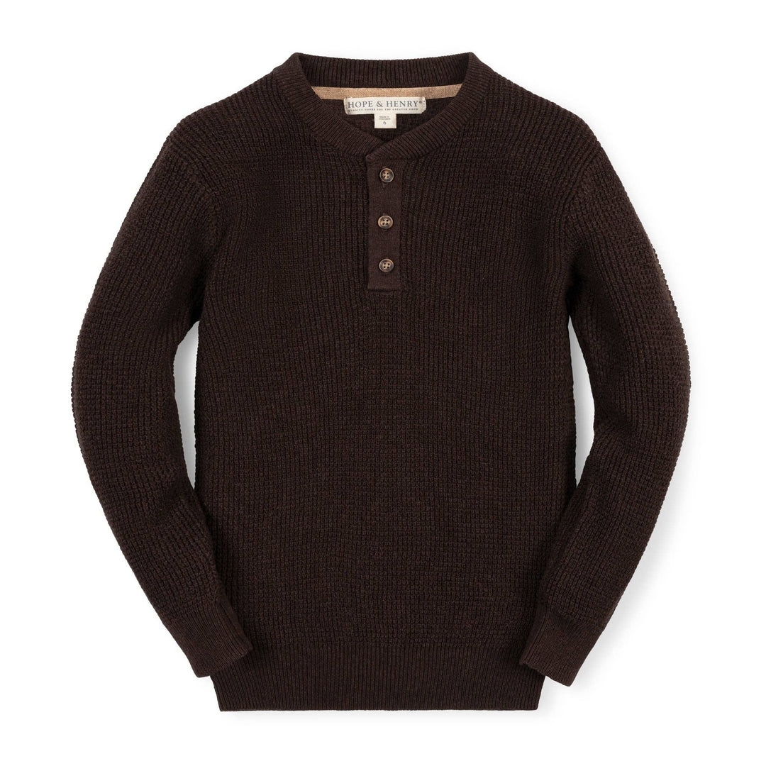 organic sweater henley
