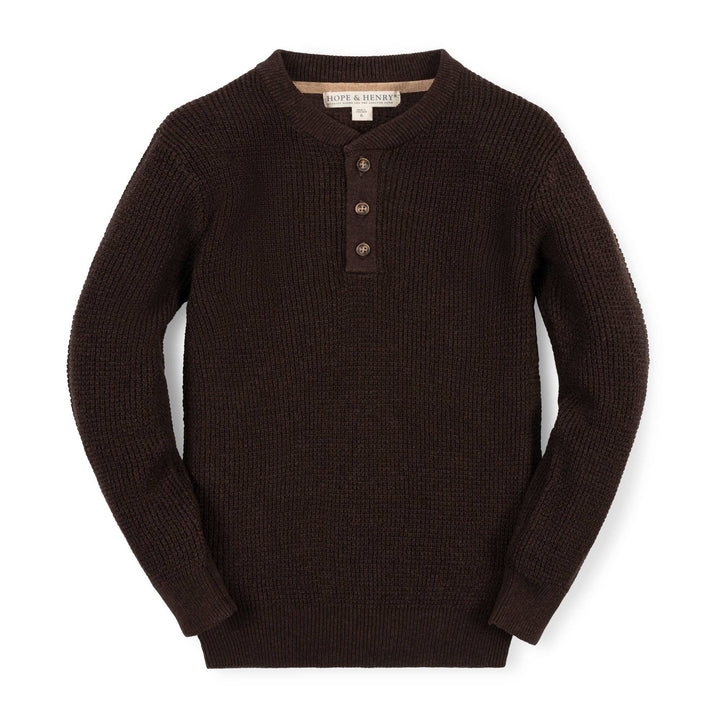 organic sweater henley