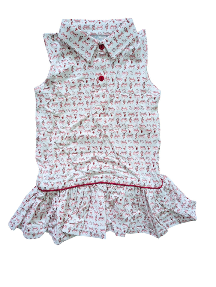 campus classics sofia gameday polo dress on stork