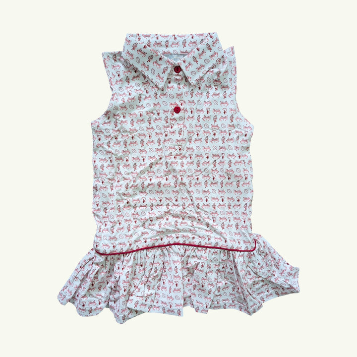 campus classics sofia gameday polo dress on stork