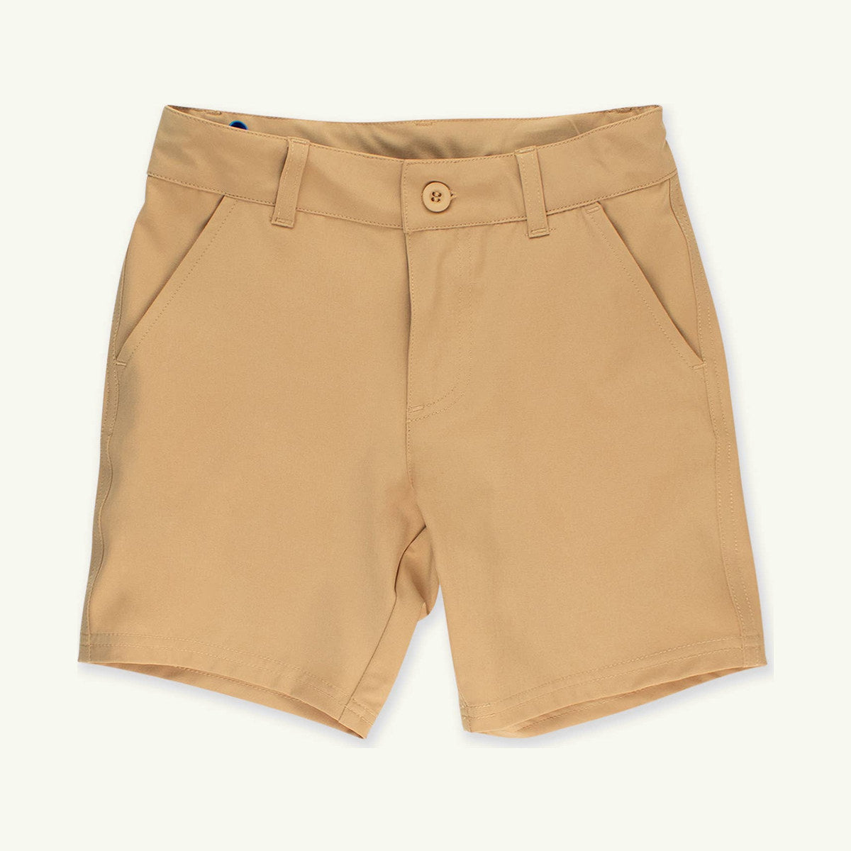 classic khaki performance shorts on stork
