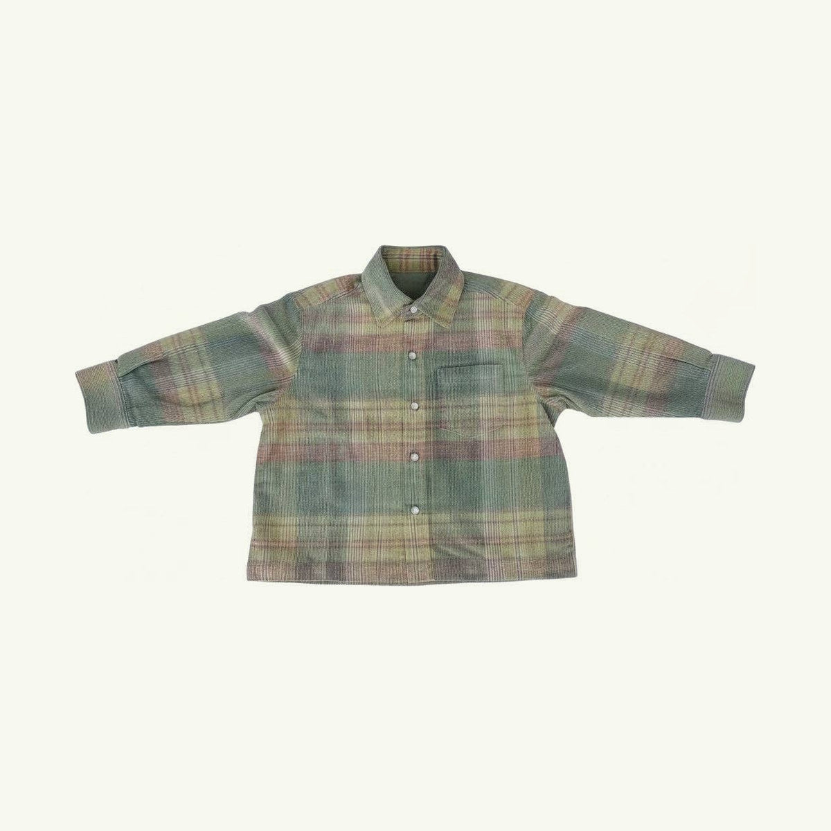 coley blue check button down shirt on stork