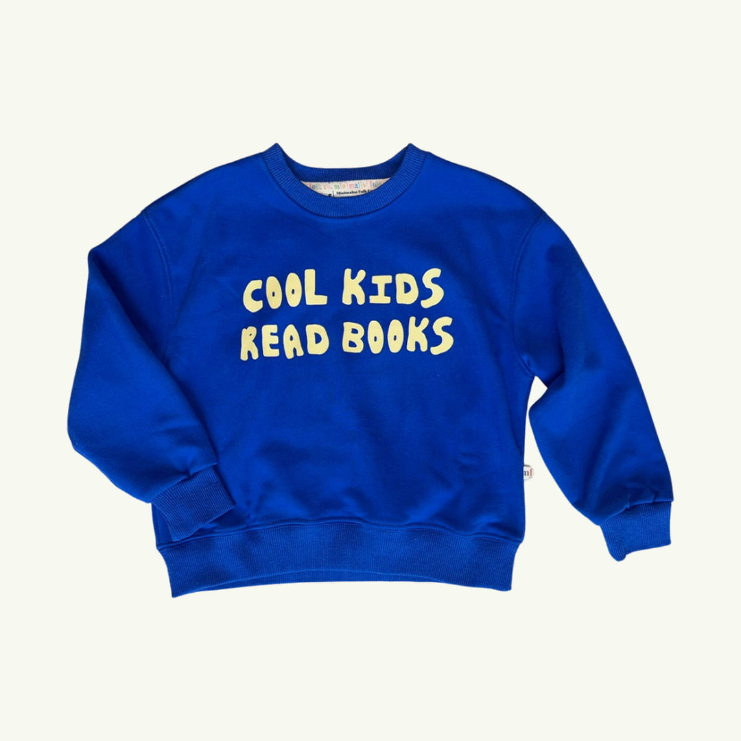 cool kids read books pullover on stork