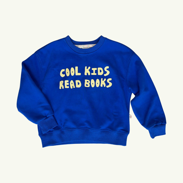 cool kids read books pullover on stork
