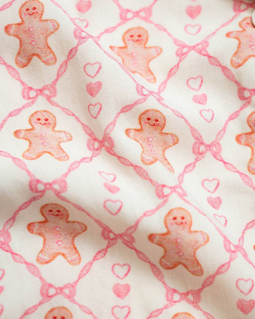 gingerbread smocked dress