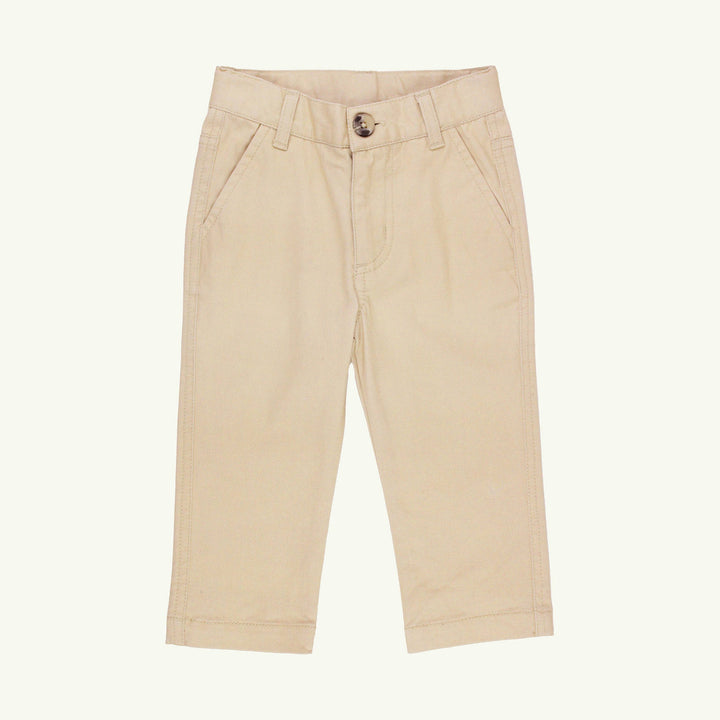 khaki stretch chino pants on stork