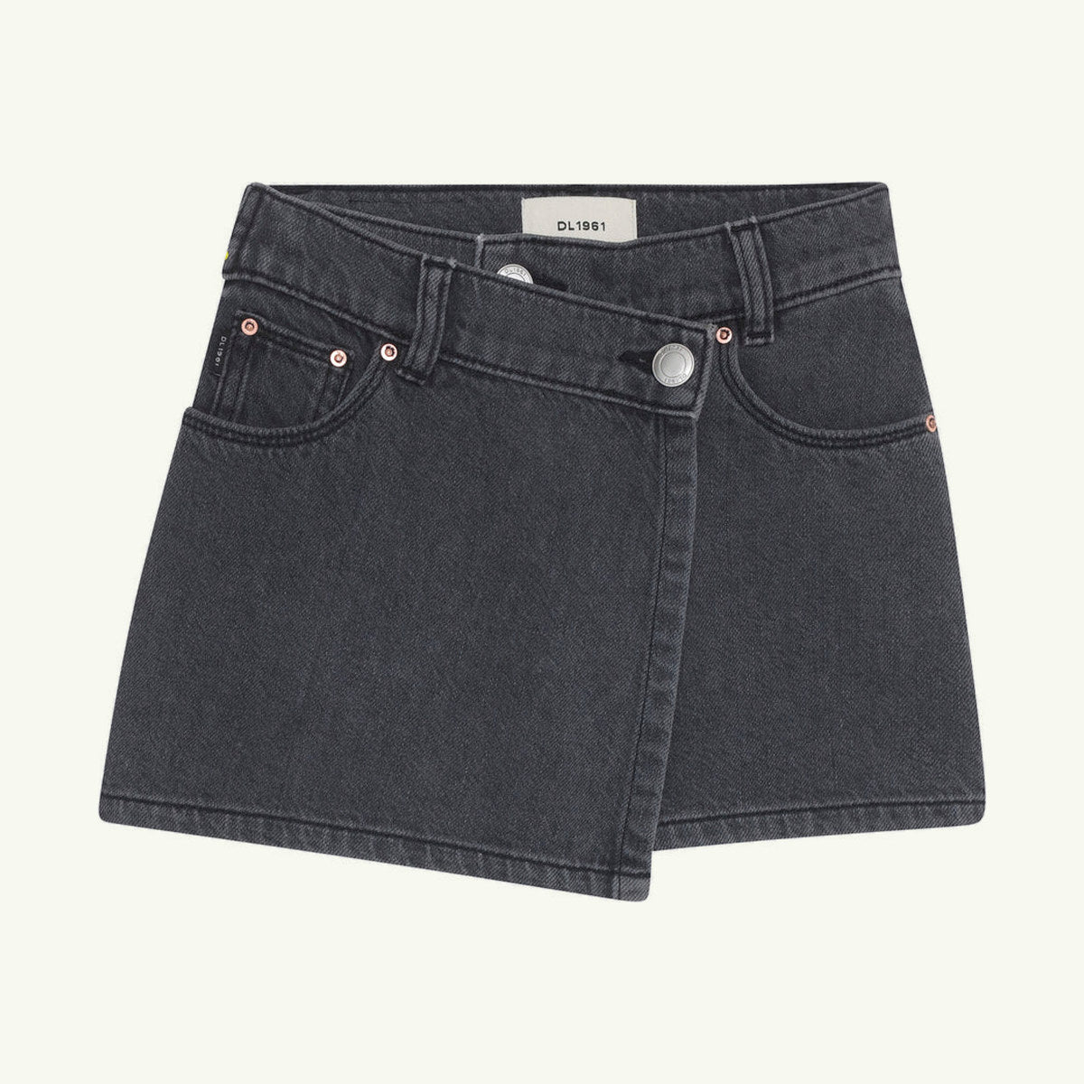 lola denim skort on stork