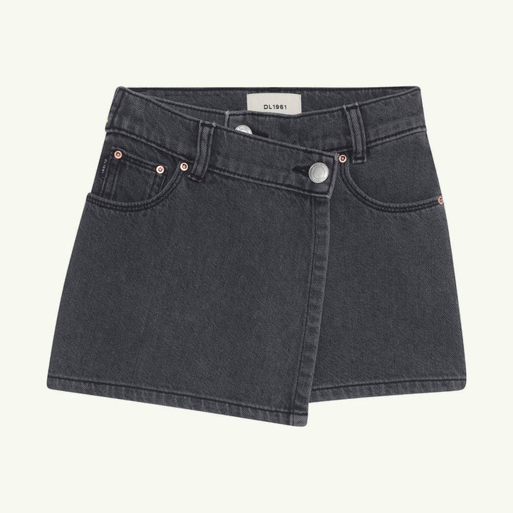 lola denim skort on stork