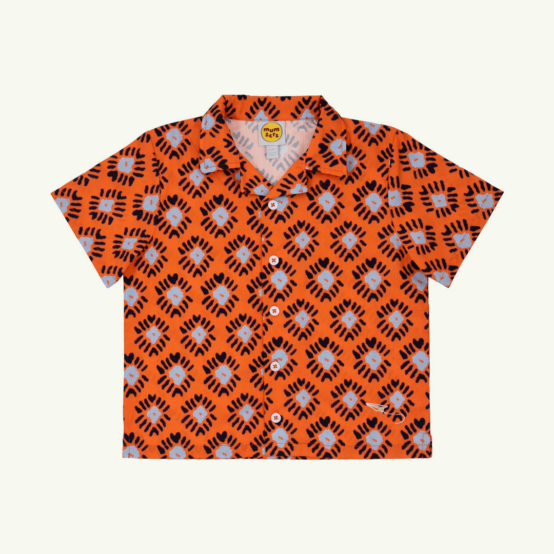 nomad dance camp collar shirt on stork