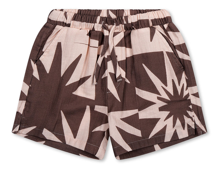 pow pow pals drawstring shorts on stork
