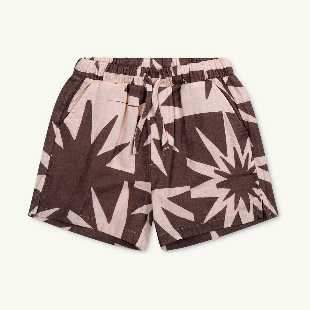 pow pow pals drawstring shorts on stork