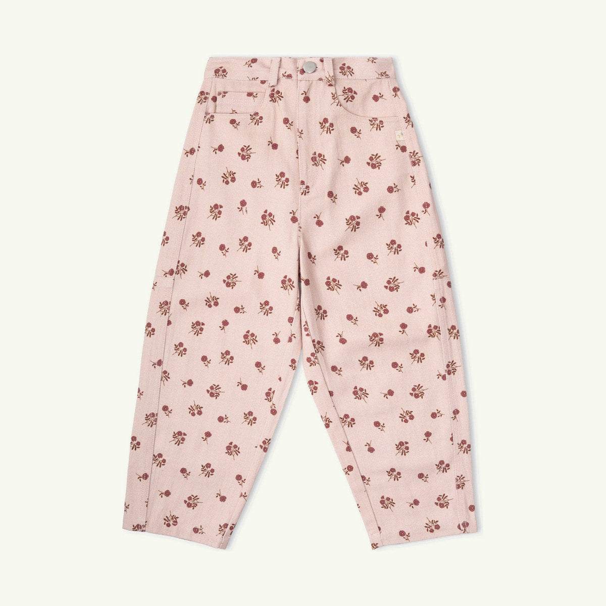 rosebud organic twill barrel pants on stork