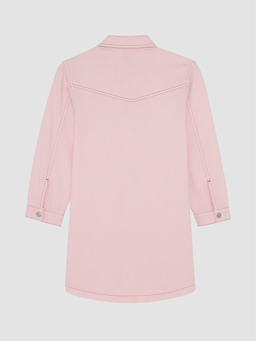 simona denim shirt dress on stork