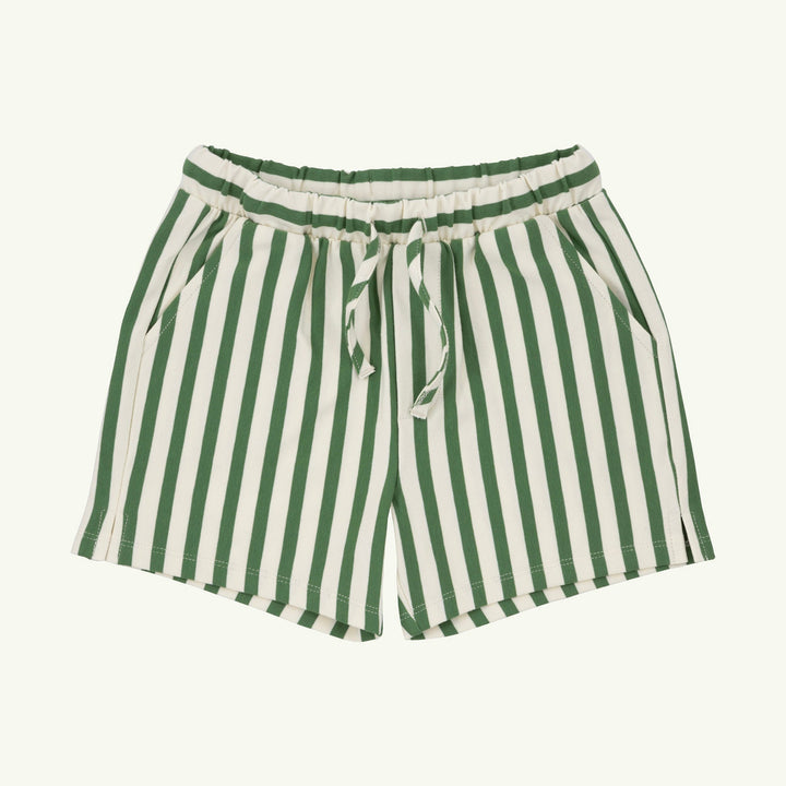 stripe and stroll drawstring shorts on stork