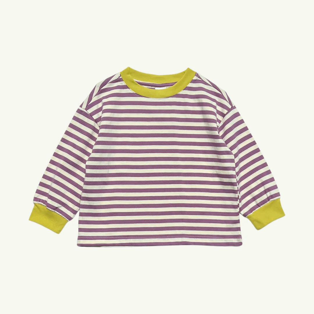 striped longsleeve on stork