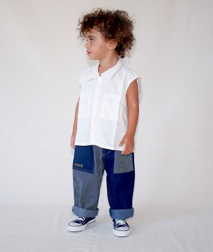 twirl pant - stripe