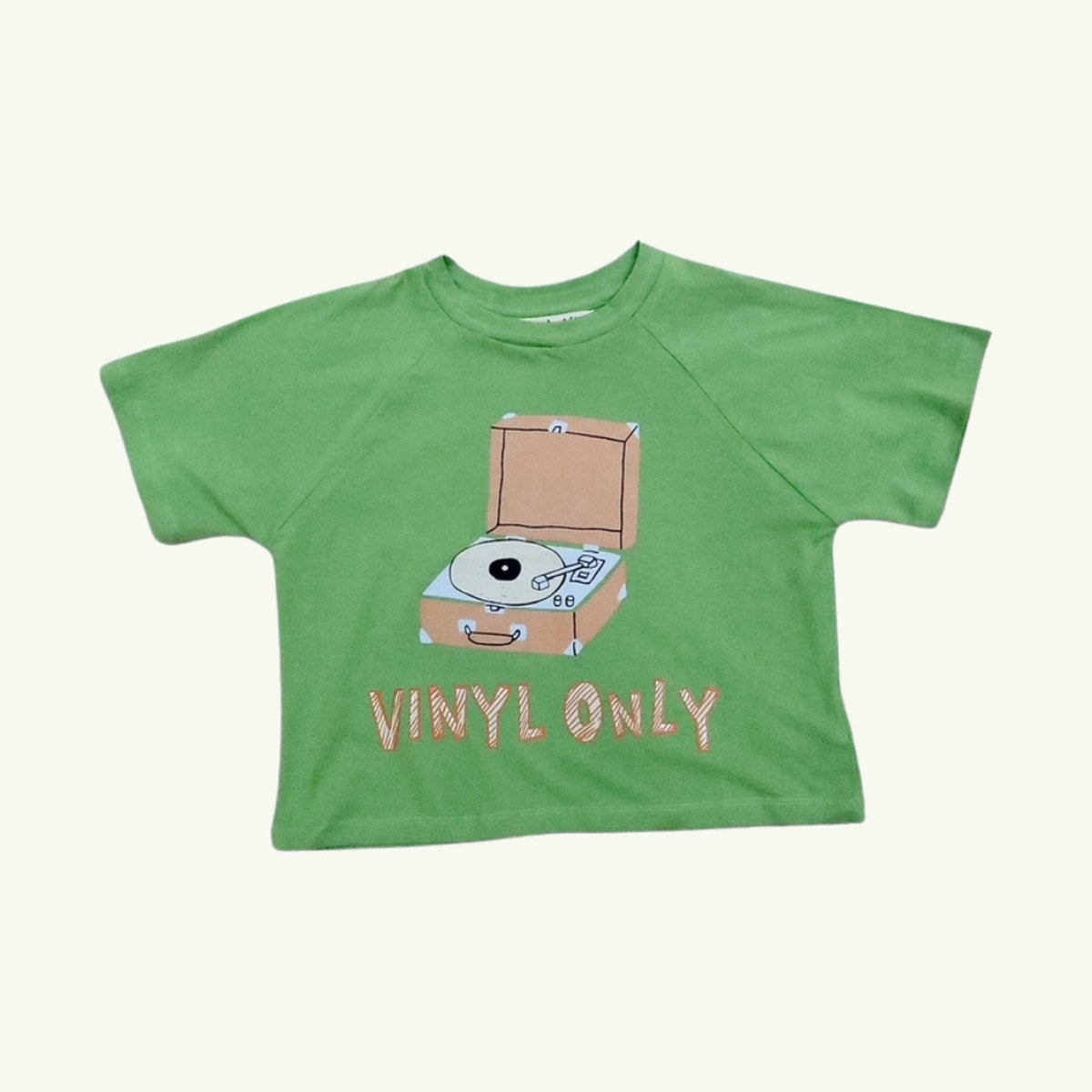 vinyl only tee on stork