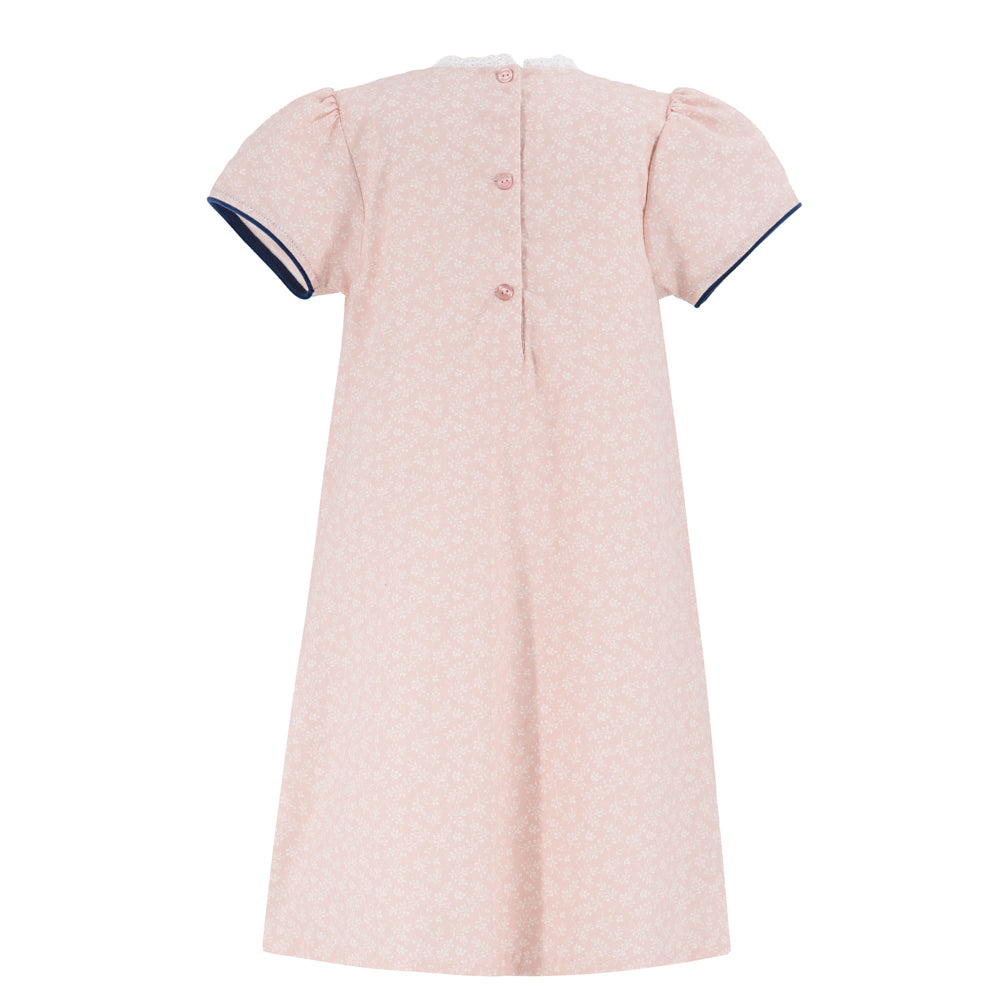 wynn pink floral dress on stork