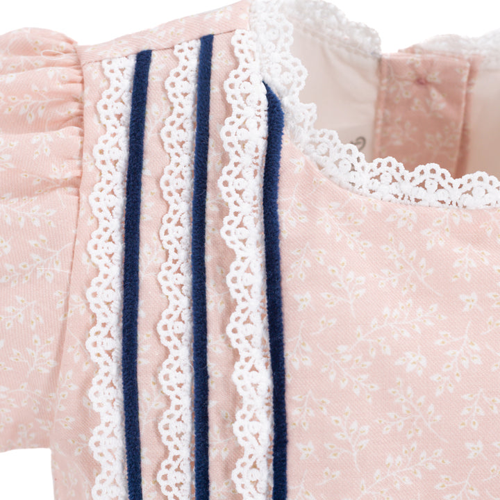 wynn pink floral dress on stork